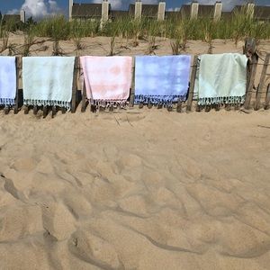 Tie dye Turkish towels